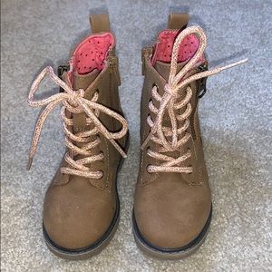 Cat and Jack Toddler Girl Size 6 boots